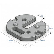 12kg Metal Weight Plate