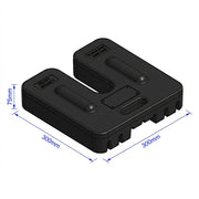 12kg Rubber Weight Plate